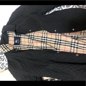 Authentic quilted Burberry Coat